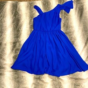 GB girls royal blue dress